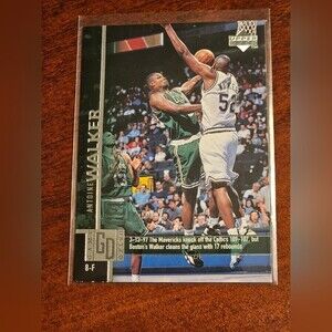 #6 Antoine Walker NBA Collectible Card *MESSAGE ME TO MAKE A DEAL*
